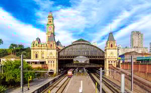 Luz Station in Sao Paulo, Brazil